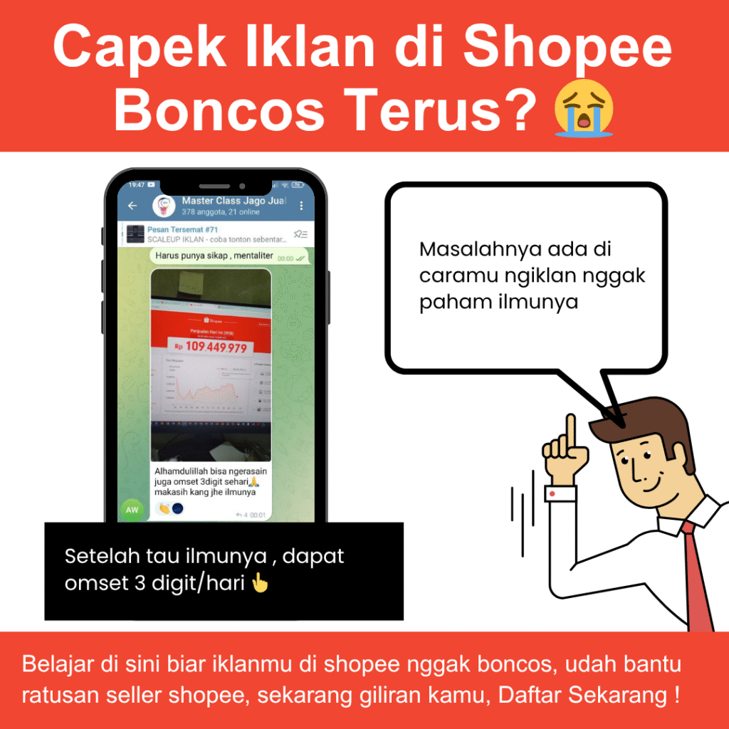 kelas shopee